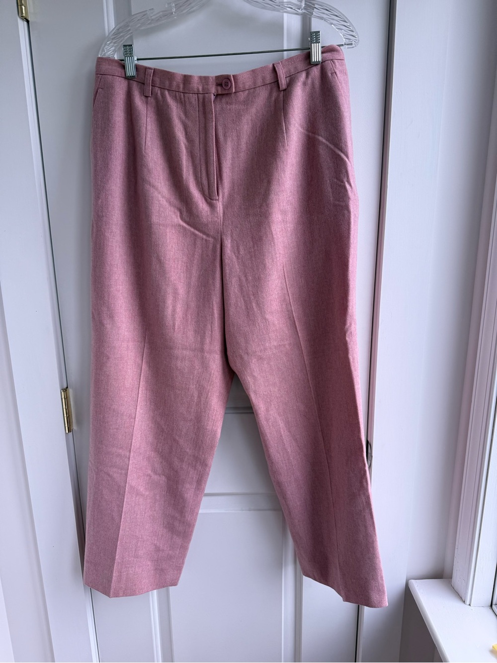 Vintage Pendleton 100% wool pink trousers